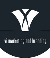 vi marketing and branding logo