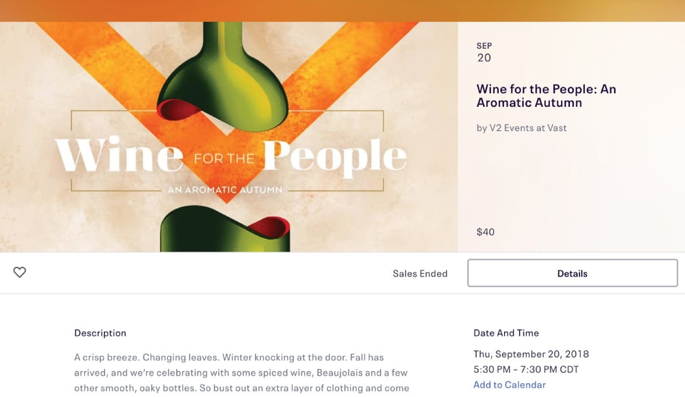Wine for the People - Event Page