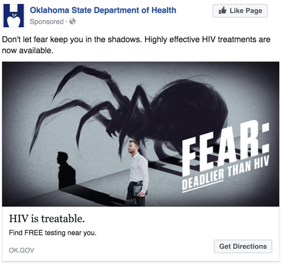 Facebook Click Ad - Fear