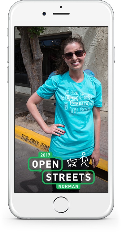 2017 Open Streets Norman SnapChat 2