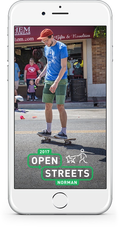 2017 Open Streets Norman SnapChat 1