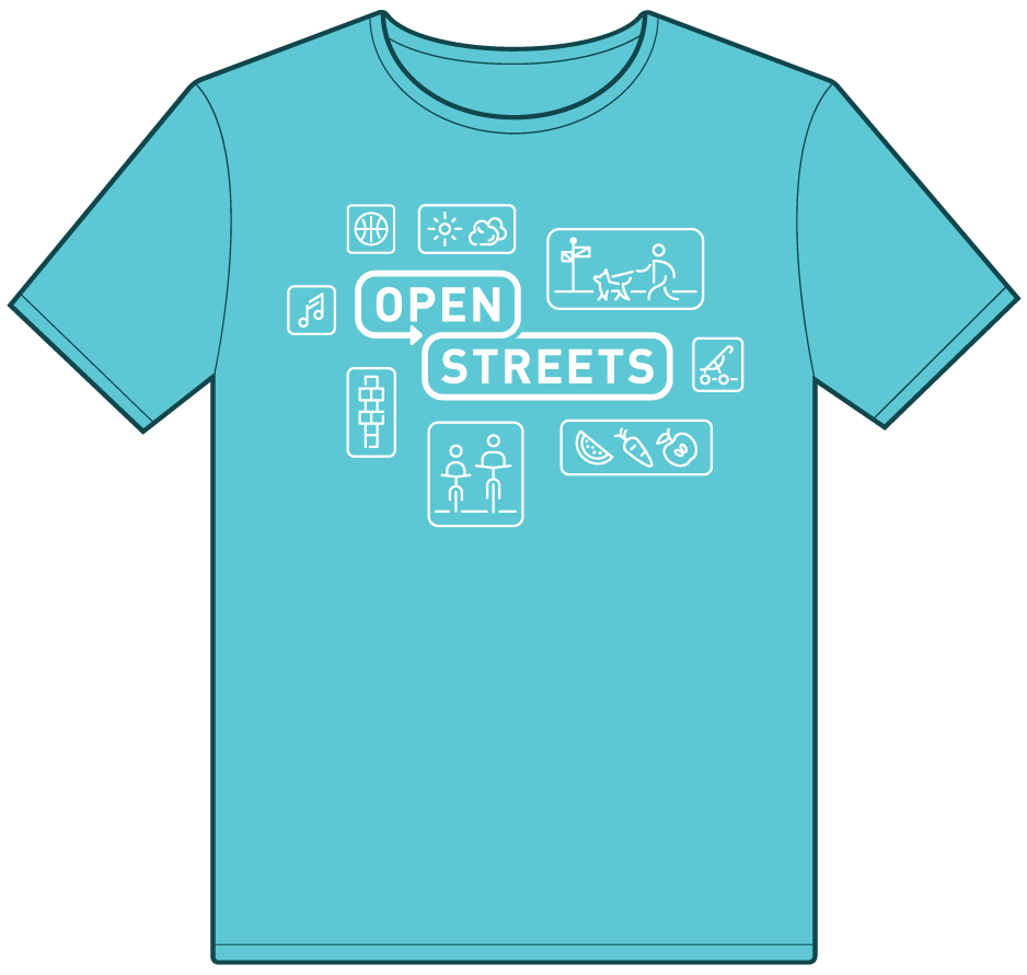 2017 Norman Open Streets 2017 T-shirt Design
