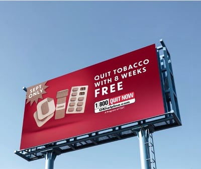 OKHelpline billboard OKHelpline billboard